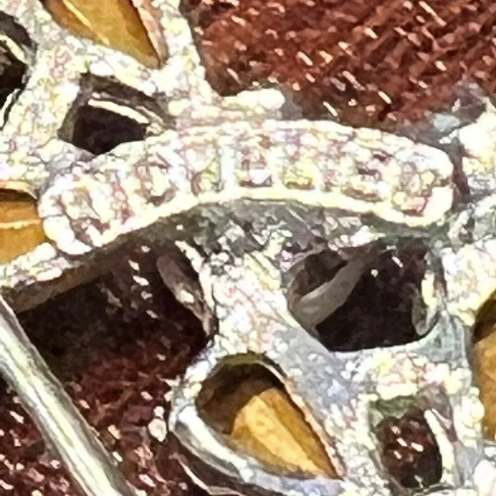 Vintage Richelieu Brooch Wreath‎ Faux Pearl and Rhinestone Silver Tone Signed